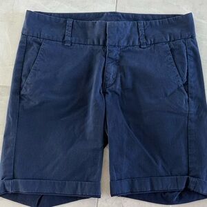 J. Crew Dark Blue Women's Bermudas